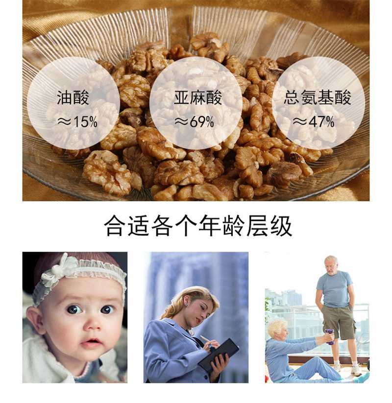 为什么养生人群都偏爱亚麻籽油和核桃油?合适各个年龄层